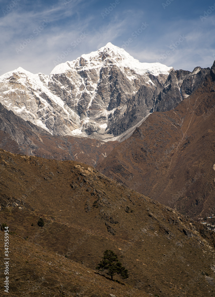 Tabuche mountain peak, a trekking peak in Nepal