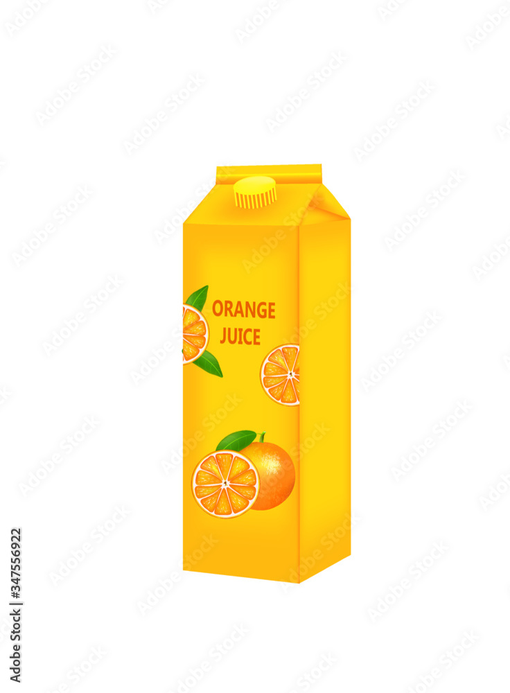 Yellow orange juice template, vector Yellow orange juice template, vector