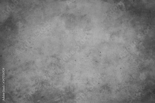Texture of gray concrete wall surface. Some crack and scratch, suitable for use as a pattern or  background image. © 3asy60lf