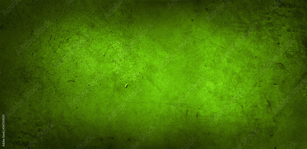 Obraz premium Green textured wall
