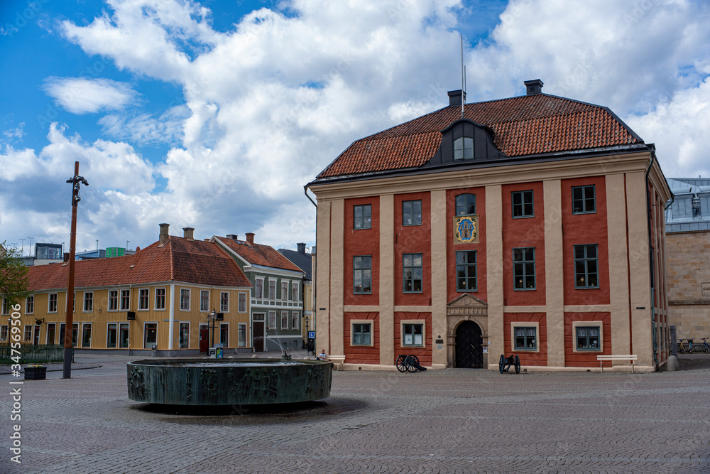 The Gota Court of Appeal and Old Town hall in Jonkoping City, Sweden.