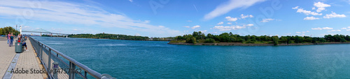 Fototapeta Naklejka Na Ścianę i Meble -  panorama of lake