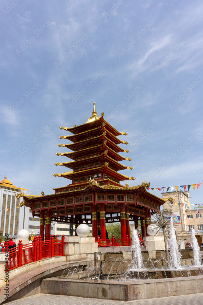 Pagoda Seven Days in Elista