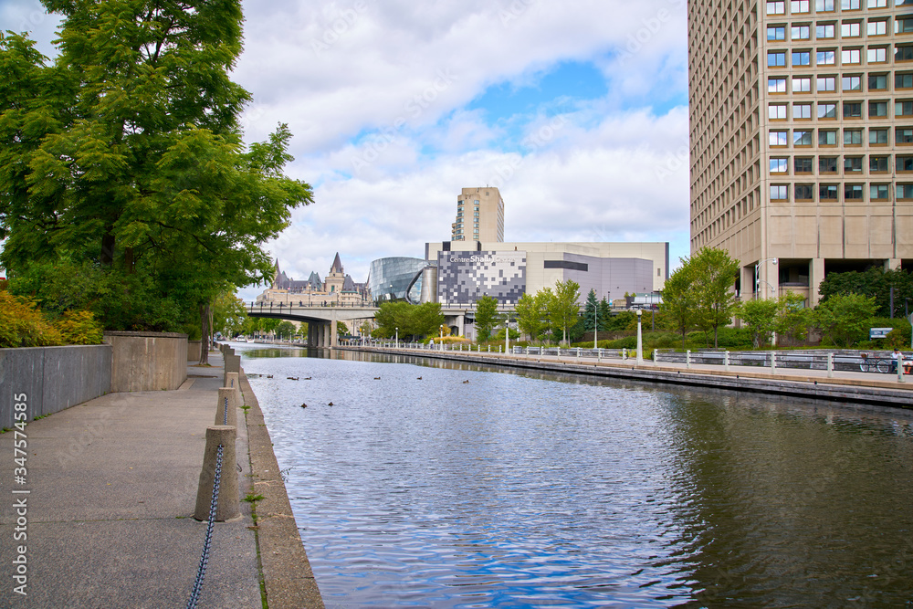 canal in Ottawa