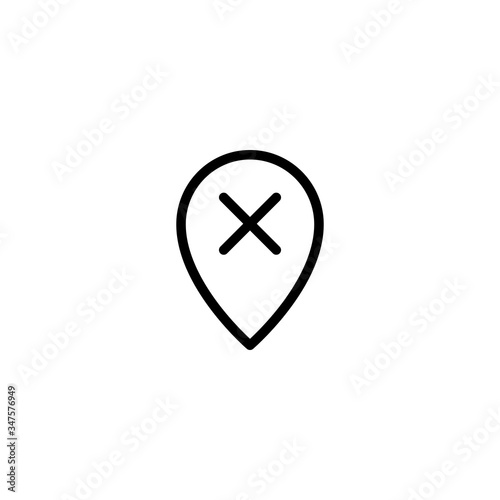 Free Download pinned location flat icon vector logo design trendy - GFXLoad