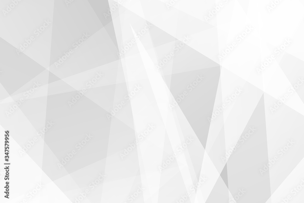 Fototapeta premium Abstract white and grey on light silver background modern design. Vector illustration EPS 10.