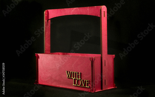loft basket with high handle