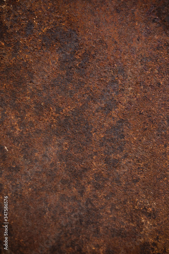 Rusty and decomposed sheet metal background