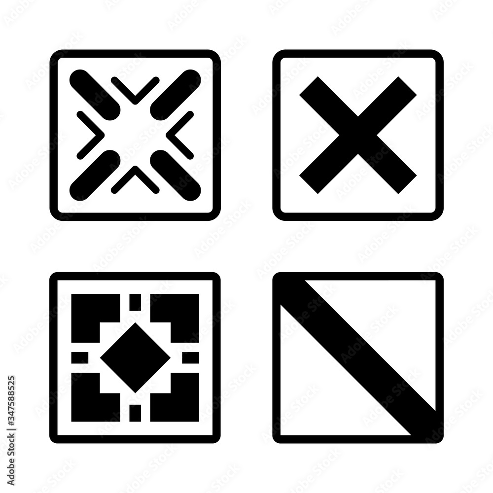 Abstract futuristic graphic. Sci fi icons. Abstract futuristic graphic. Sci fi icons.