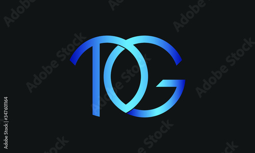 TG Logo, Letter T And Letter G Circle  Logo, Business Logo Template