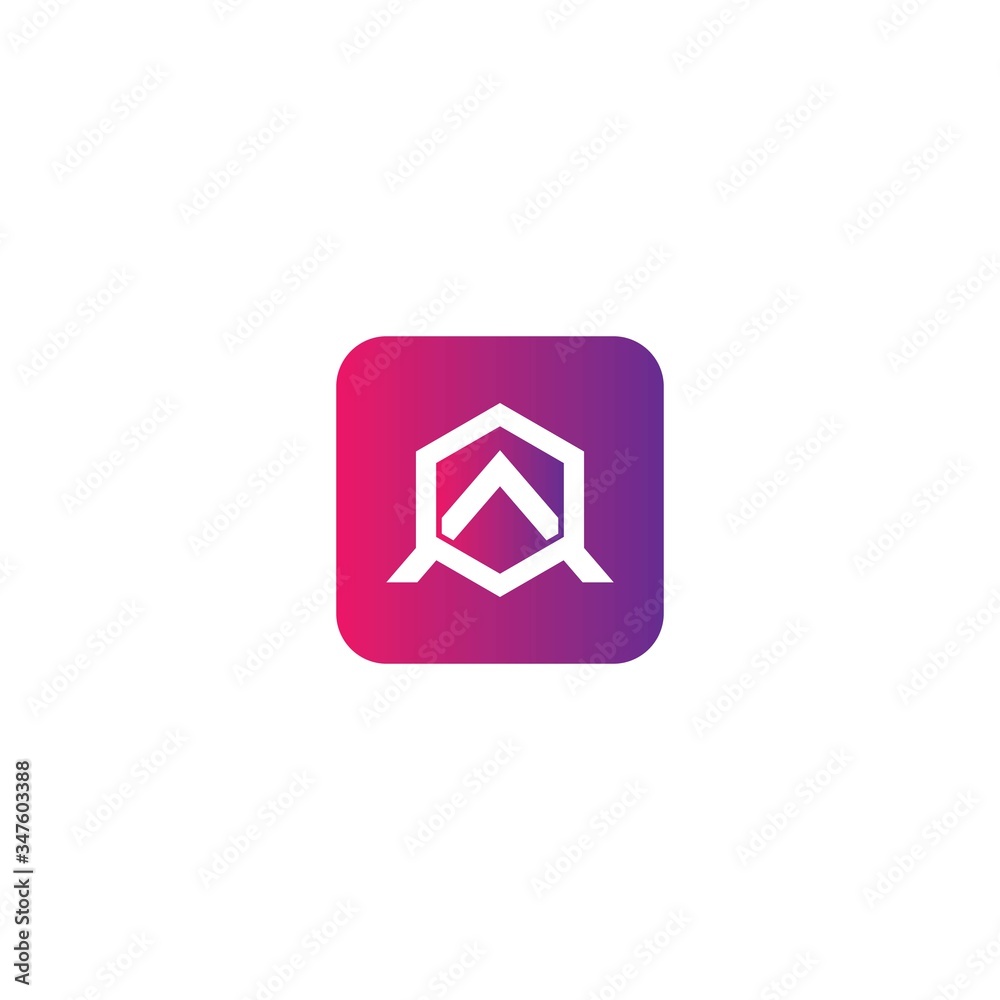 A Letter logo business template vector icon A Letter logo business template vector icon