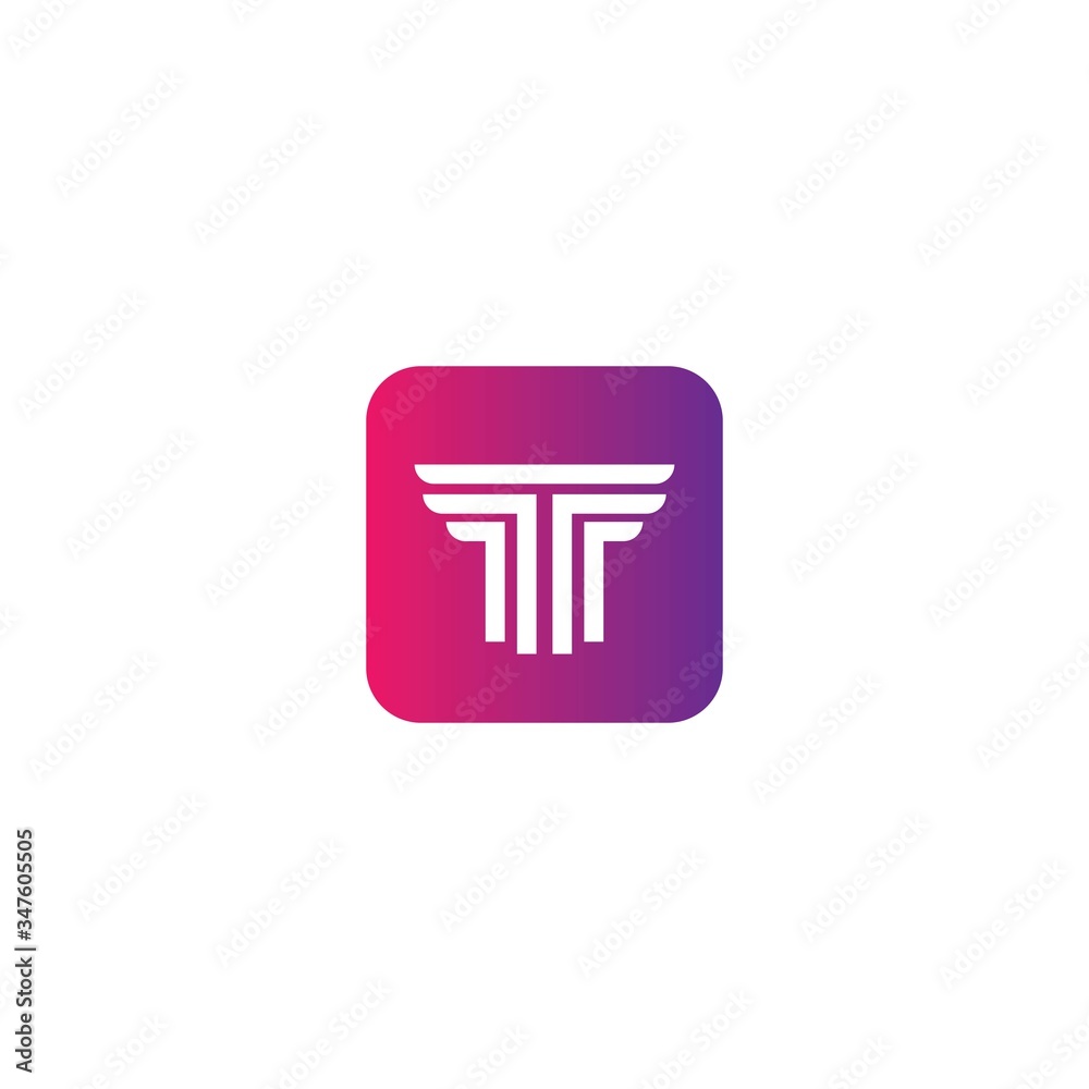 column logo template vector icon design column logo template vector icon design