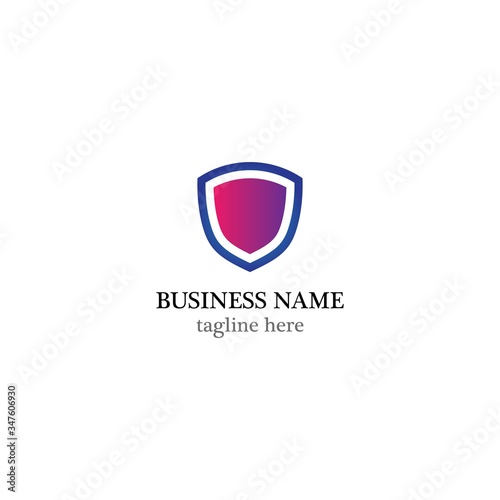 Free Download Shield logo template vector icon illustration - GFXLoad