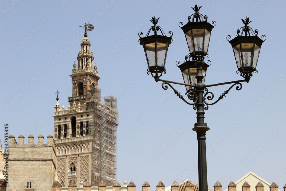 Torre de la Giralda de Sevilla (Andalucía, España)