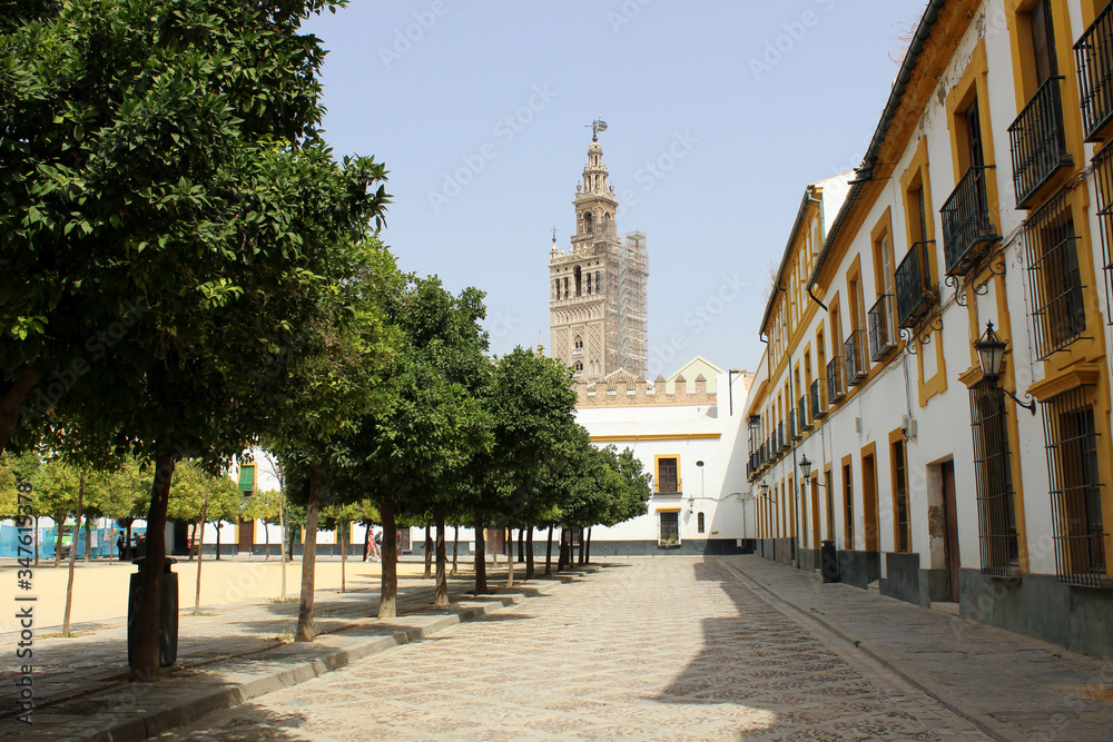 Torre de la Giralda de Sevilla (Andalucía, España)