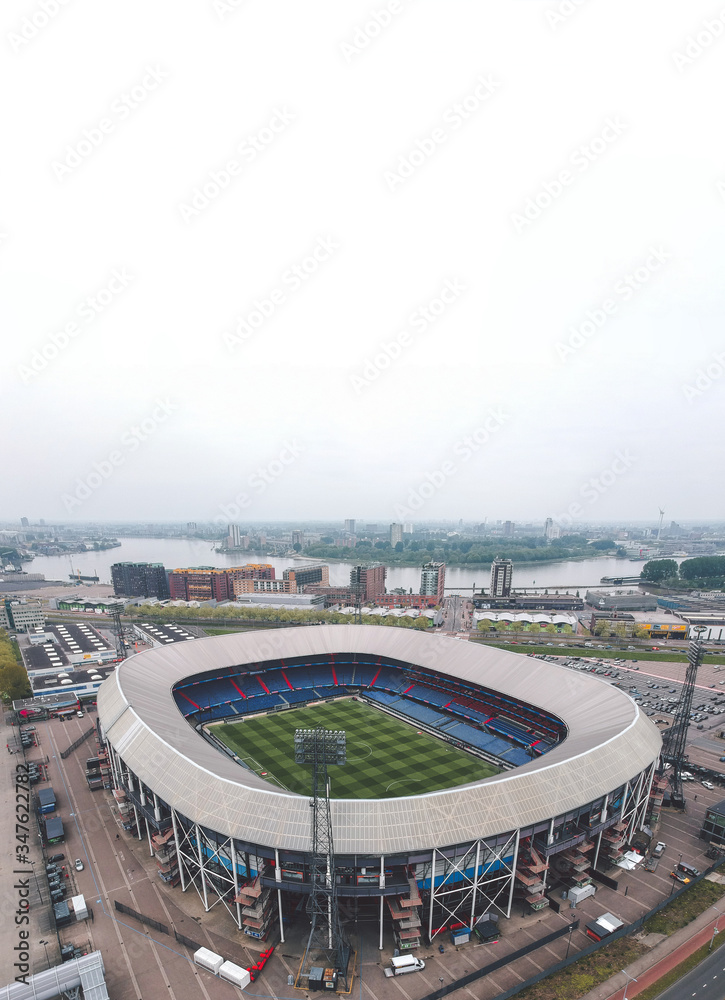 Famous De Kuip, home stadium of football club Feijenoord. Rotterdam,  Netherlands, May 2019. Stock Photo | Adobe Stock