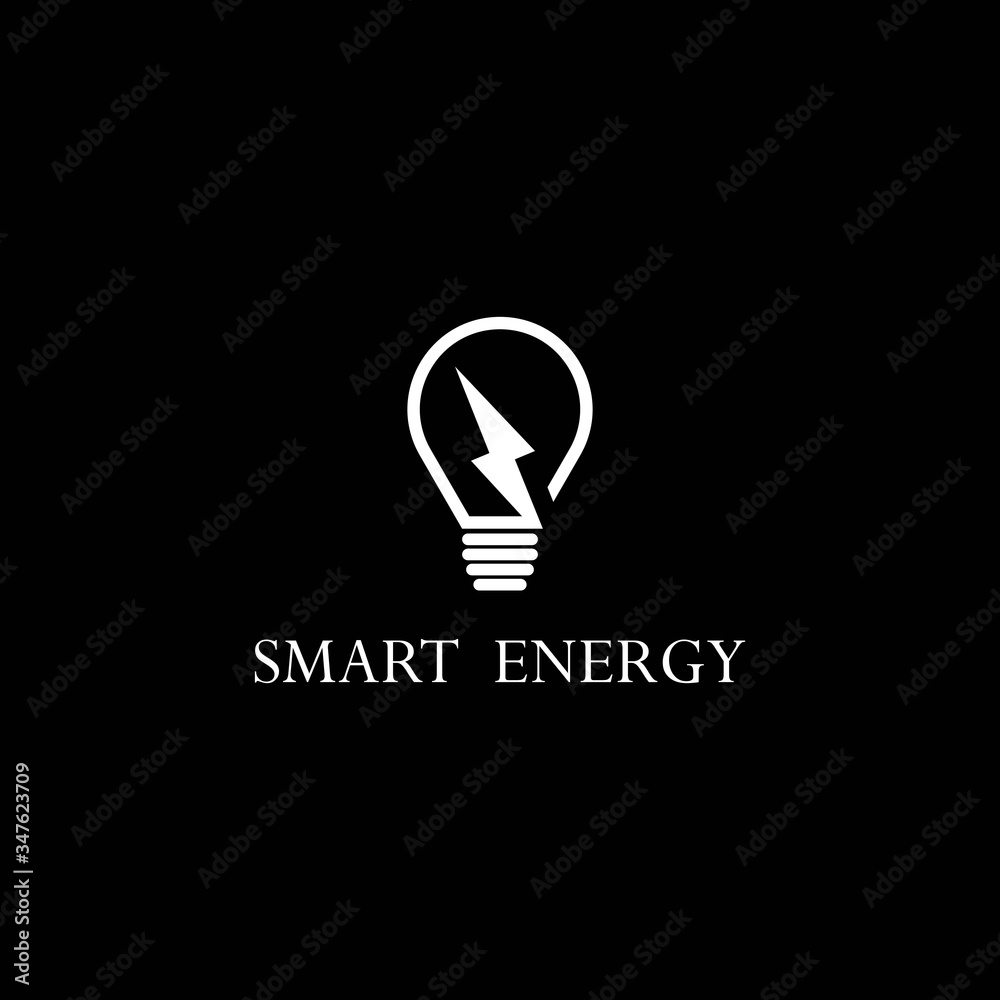 Lamp logo template icon design