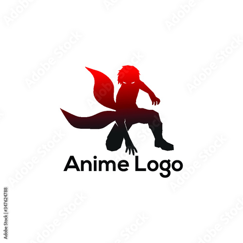 anime vector logo