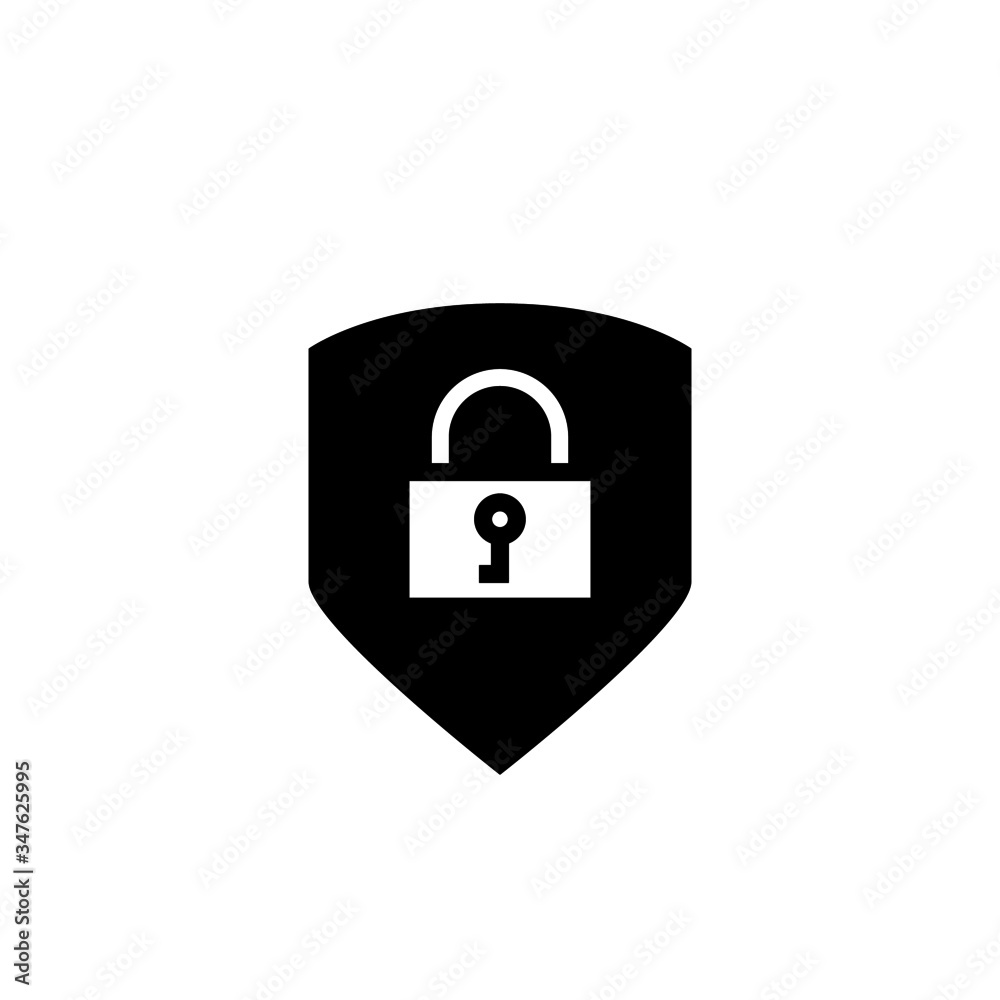 Safety icon in black flat on white background, Security icon with check sign, Security icon and approved, confirm, done, tick, completed symbol Safety icon in black flat on white background, Security icon with check sign, Security icon and approved, confirm, done, tick, completed symbol