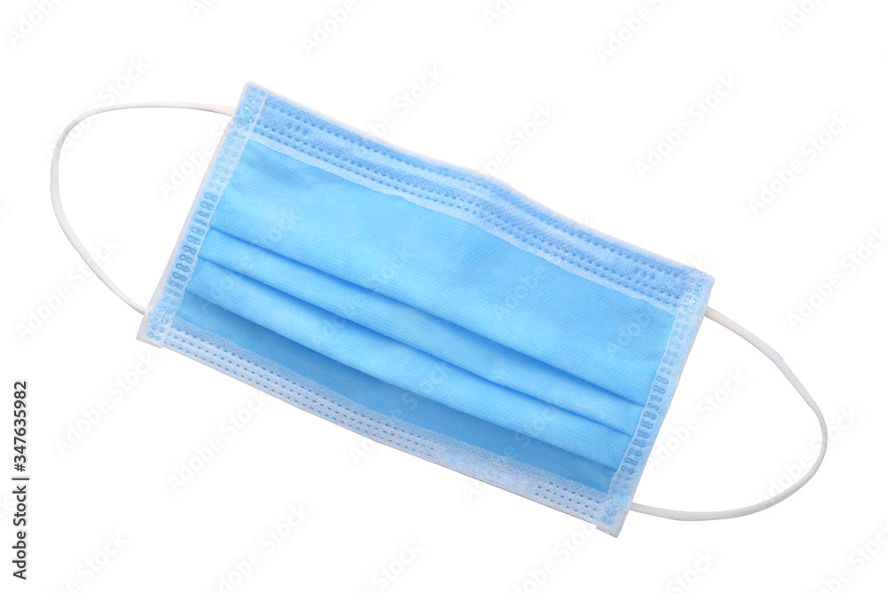 Doctor mask and corona virus protection isolated on a white background Doctor mask and corona virus protection isolated on a white background