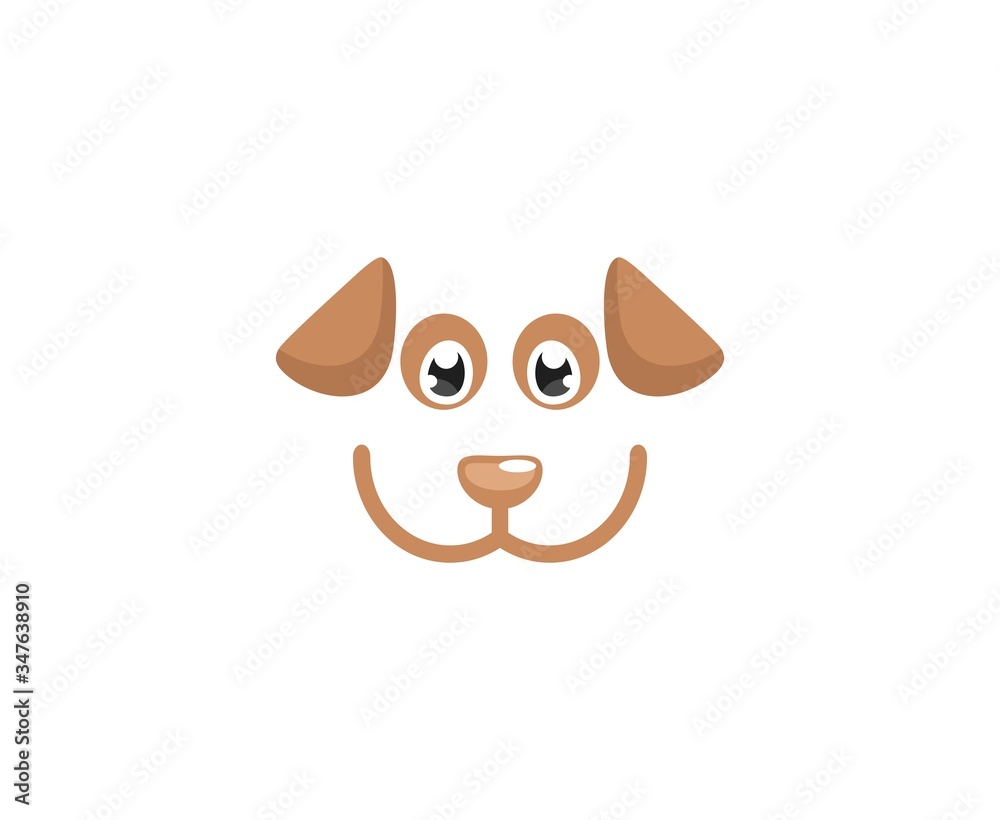 Obraz premium Dog logo 