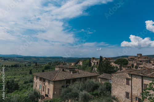 Houses on the mountain