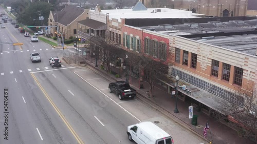 Retail Stores and Offices, Downtown,  Huntsville, Texas, USA