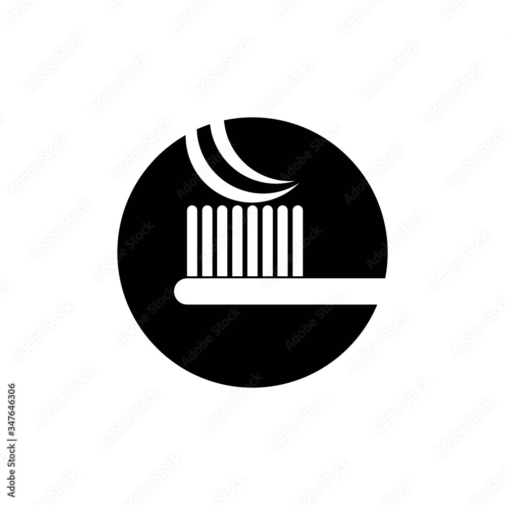 toothpaste, tooth brush illustration logo vector toothpaste, tooth brush illustration logo vector