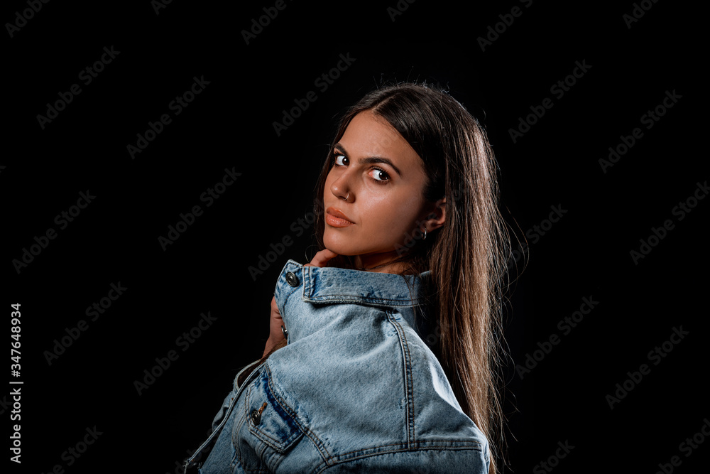 Trendy attractive woman Trendy attractive woman