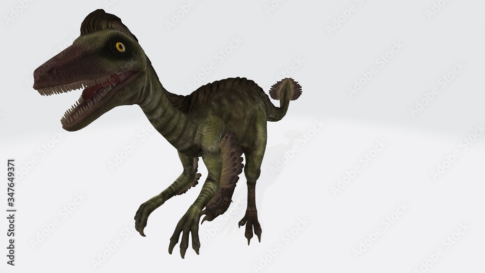 3d illustration of Troodon dinosaurs. Dinosaur Troodon Computer generated 3D illustration 3d illustration of Troodon dinosaurs. Dinosaur Troodon Computer generated 3D illustration