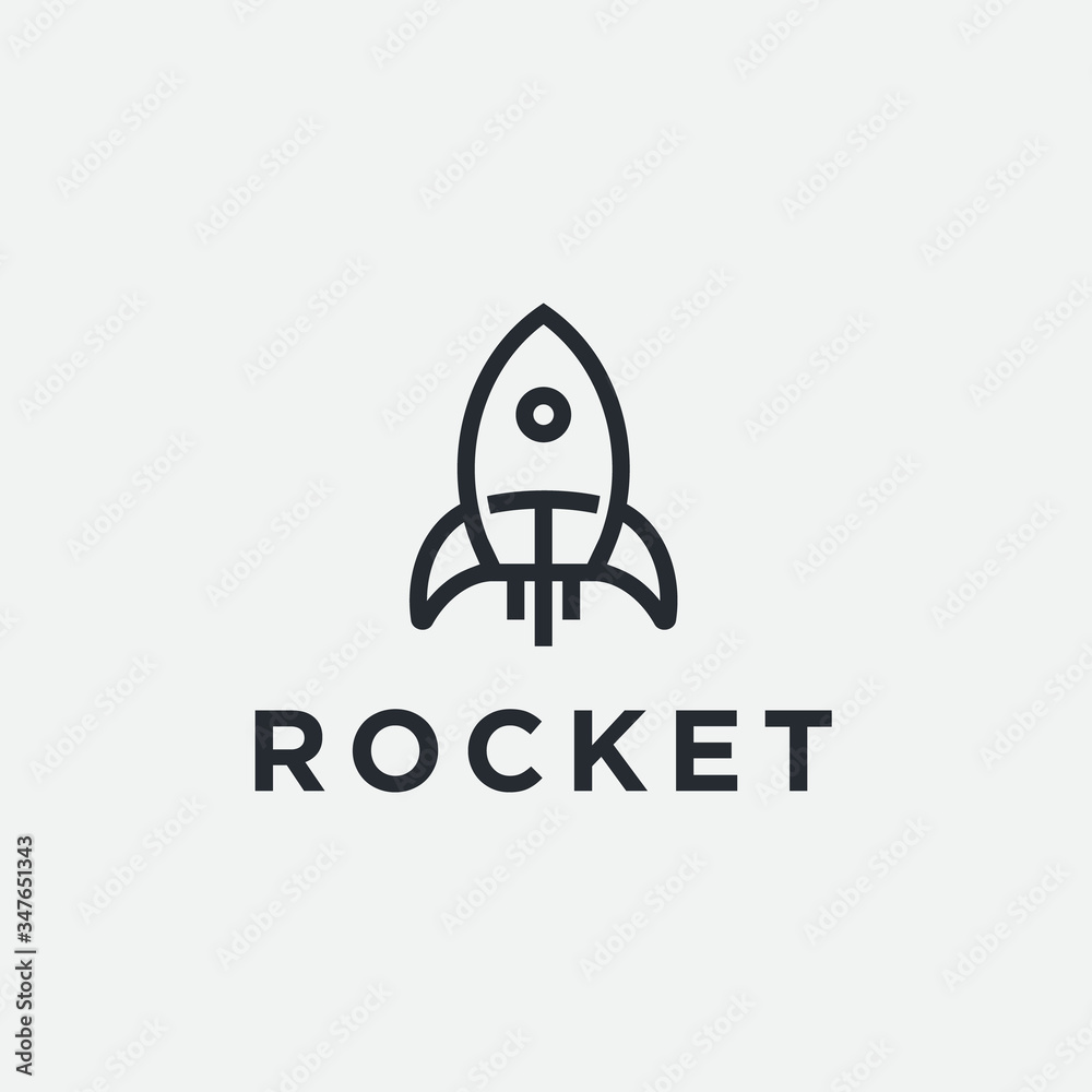 Rocket logo / space vector Rocket logo / space vector