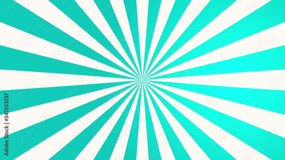 Abstract Neon Cartoon Rays Animation Background