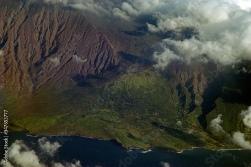 Kaupo Gap, Haleakala National Park, Maui photo