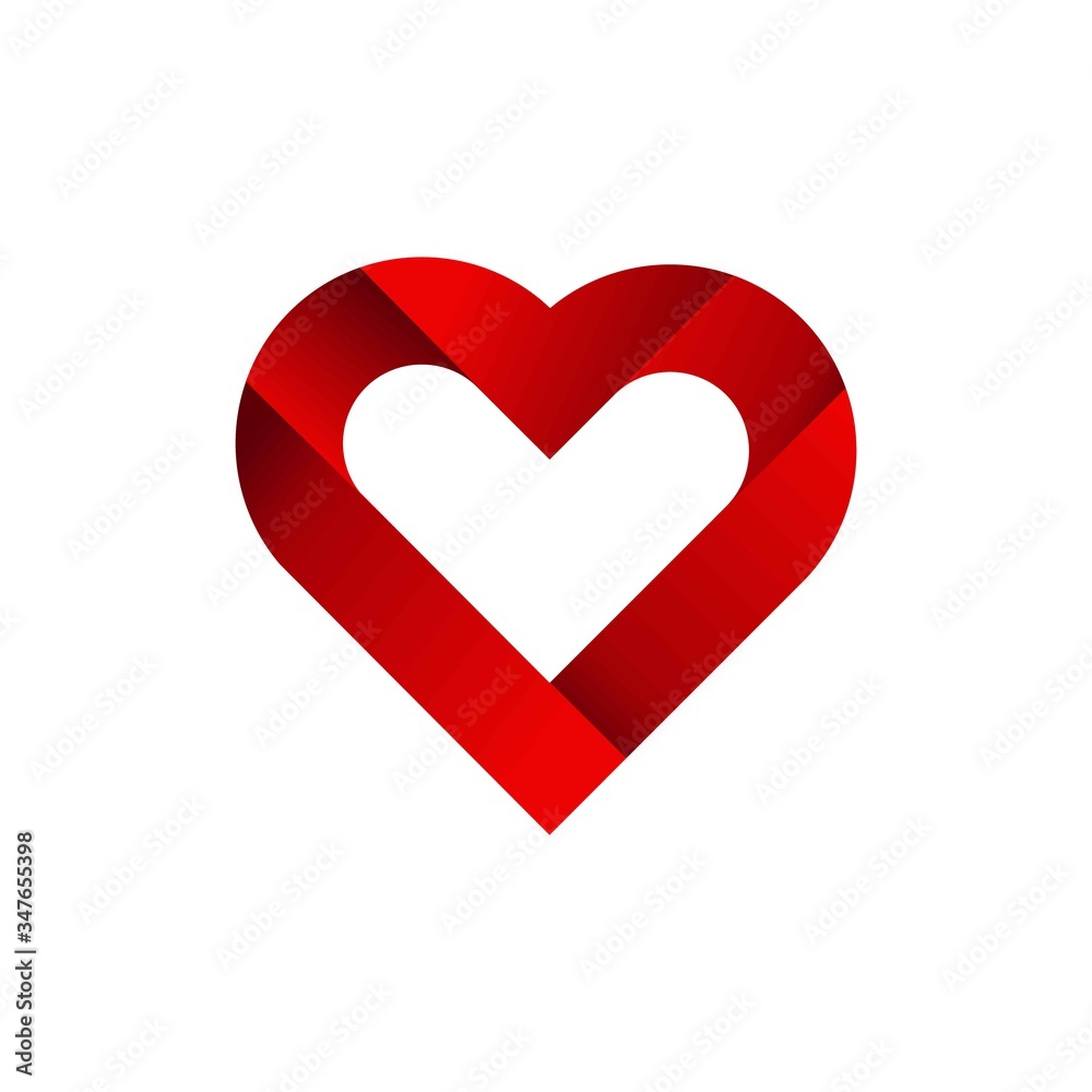 Heart logo vector design
