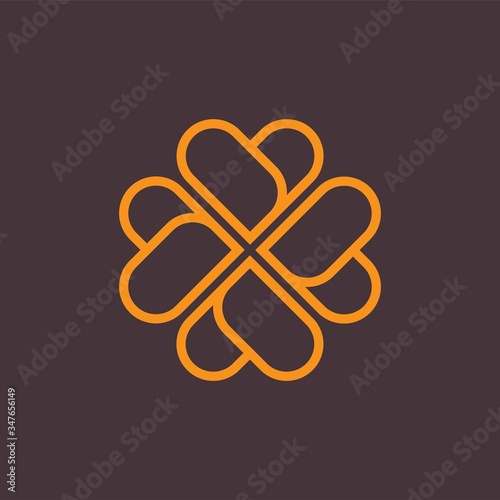 Heart logo vector design