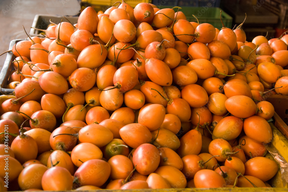 anaranjada, fruta, alimento, fresco, mercado, salubre,