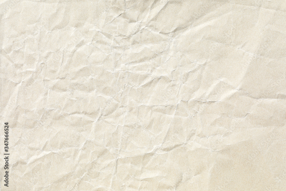 Old Crumpled brown background paper texture