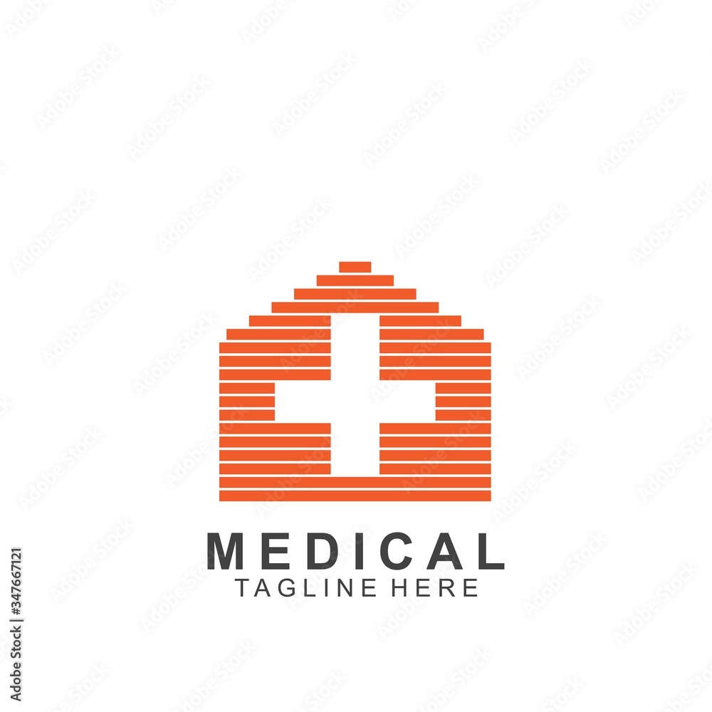 Obraz premium Health logo template design