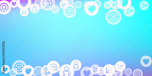 Social media marketing, Communication networking
