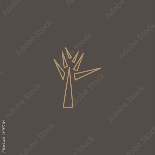 Premium palm logo design © priyo