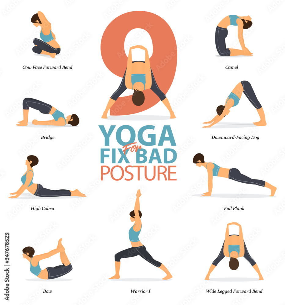 Periodic Table of Yoga Poses - Stack 52 | Yoga poses, Yoga, Exercise