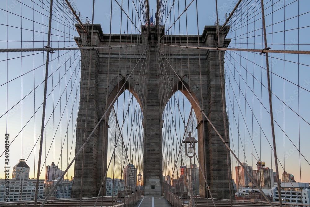 Fototapeta premium brooklyn bridge new york city