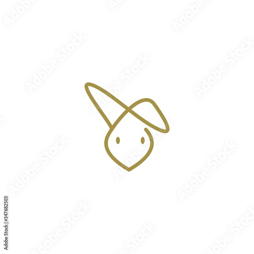 Premium rabbit logo design