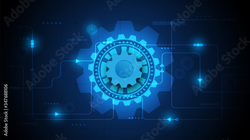 Gear circuit technology background