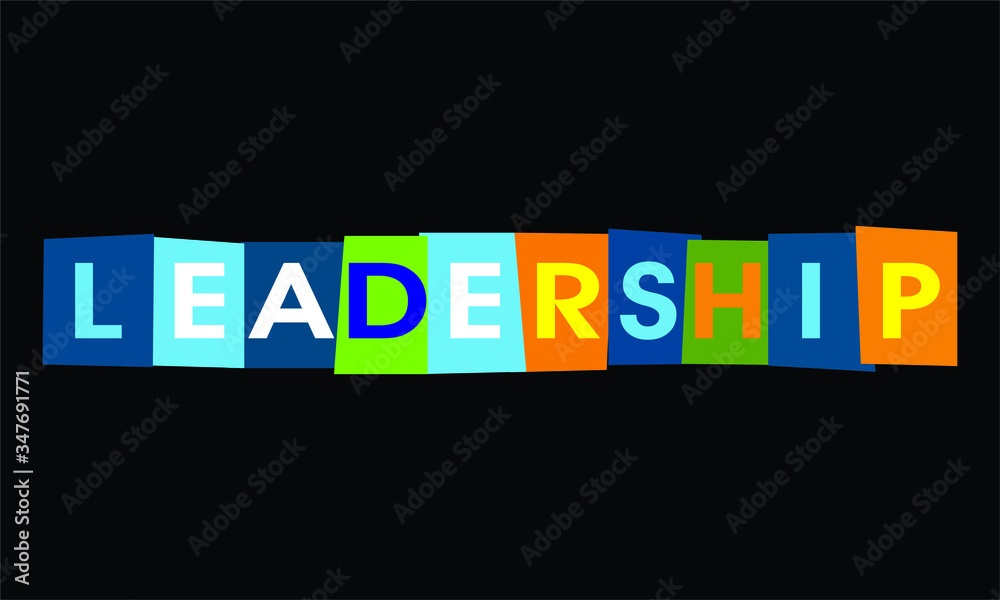 black vector banner leadership black vector banner leadership