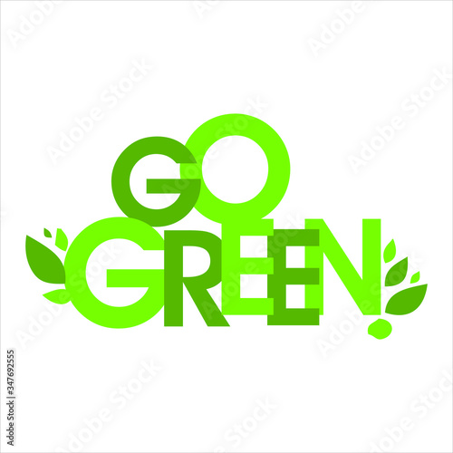 go green vector file
