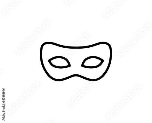 Mask line icon