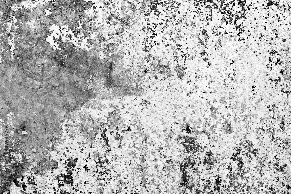 Fototapeta premium Texture of a concrete wall with cracks and scratches which can be used as a background