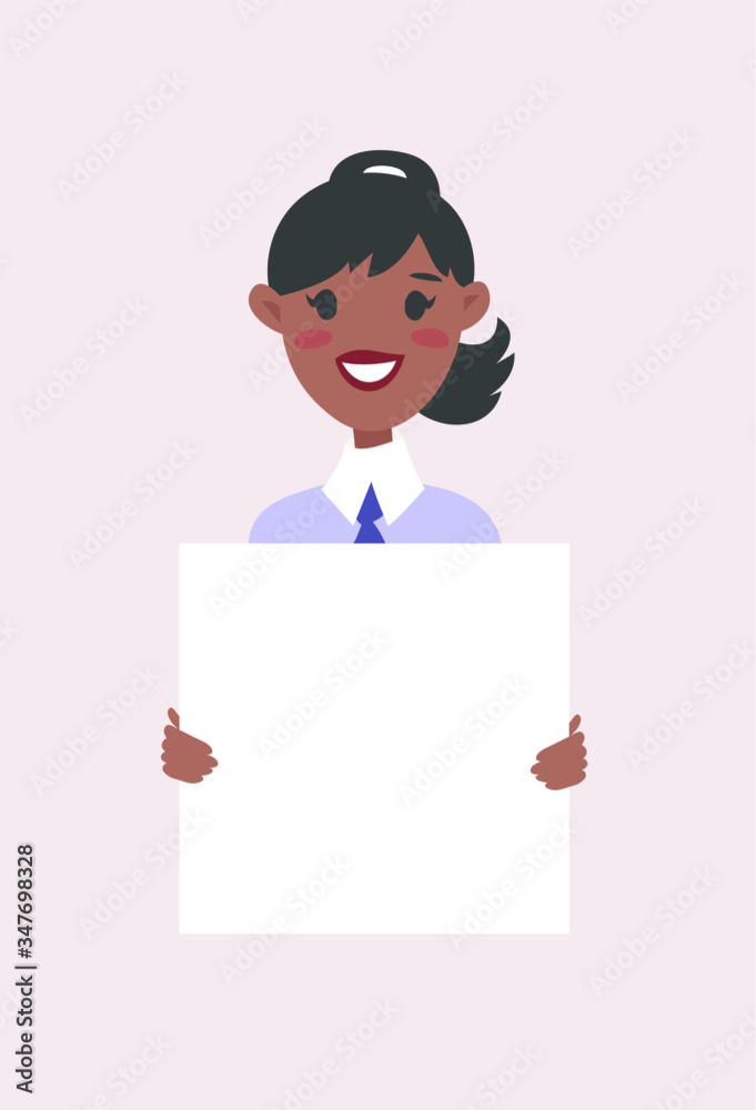 Male and female characters with board. Cartoon style people icons. Isolated guys avatars. Flat illustration men and women faces. Hand drawn vector drawing girls and boys portraits Male and female characters with board. Cartoon style people icons. Isolated guys avatars. Flat illustration men and women faces. Hand drawn vector drawing girls and boys portraits