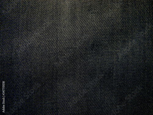The dark texture of cotton fabric